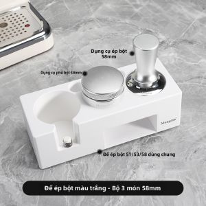 MONGDIO | Bộ Đo Liều và Nén với Đế cho Phụ Kiện Máy Pha Cà Phê