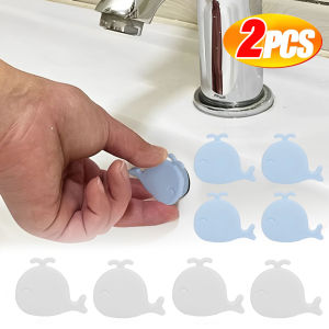 YESPERY Whale Shape Sealing Cover For Overflow Port Of Washbasin Side Hole Plug For Bathroom Sink Full Port Round Plug