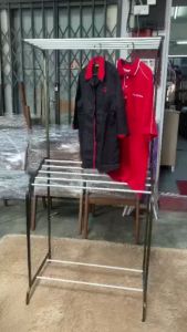 (PERABOT ANN) HIGH TOWEL HANGER /CLOTH HANGER / METAL HANGER