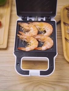 Máy ăn sáng bánh mì sandwich AFC net nổi tiếng thực phẩm nhẹ gia dụng đa năng máy đa năng 650W công suất lưu trữ nhiệt nhanh chóng sự lựa chọn mới