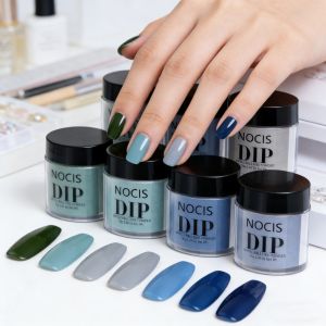 10g Dip Powder Nails Acrylic Dipping Powder Need Liquid Base/Top Coat Activator for French Nail Manicure DIY Salon Gifts