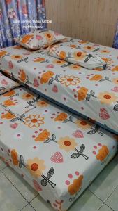 Sprei Sorong 120*200 Tanpa Rumbai: Praktis & Mudah Dibersihkan