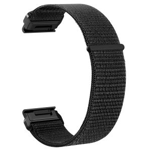Zenia 26mm 22mm Quick Fit Premium Nylon Watch Strap for Garmin Forerunner 970 965 955 Fenix 8 E 7 7X Pro Sapphire Solar 6 6X 5 5X Plus 3 epix Gen 2 Instinct MARQ Approach S70 47mm S60 S62 Quatix Enduro Tactix D2 Delta Descent Mk1 Mk2 Mk2i Mk3i 51mm G1 G2