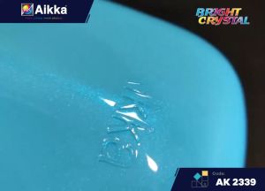 2K Paint AIKKA AK2339 Sea Blue BRIGHT CRYSTAL SERIES Colour Car Motor Paint DIY Aerosol Spray Cat Bancuh Kereta Biru
