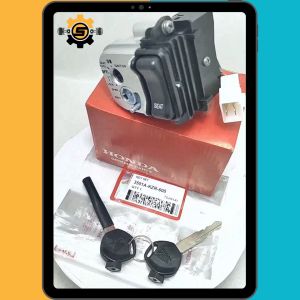 Keyset Original Honda KZR Kunci Kontak Vario Techno 125 FI Kunci Motor 1 Set Key Set Asli Konci Kontak Vario 125 Old Bohlam Anti Maling Ori AHM