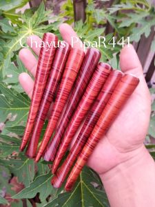 Pipa Cangklong kayu red zebra barek 12cm