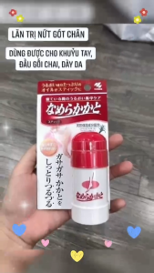 [Nội địa Nhật]Lăn dưỡng mềm gót chântaykhuỷ tay đầu gối Kobayashi Namerakakato Nhật Bản 30g