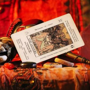 Tarot Cards 78 Cards The Meaning Tarot Emotional Game Chess Card Playing Card Party Board Game Astrology Destiny Divination Tarot Card with Meaning on Them Beginner Tarot Keyword Antiqued Tarot Deck Learn Tarot 78 Cards Reversed Zodiac