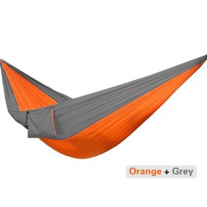 Caring Castle Hammock Outdoor Sleeping Hanging Swing Chair Bed Hiking Camping with Carabiner Ropes 双人吊床 tidur gantung