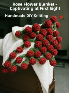 ZICHAO | Chăn Bó Hoa Hồng Sáng Tạo DIY Handmade