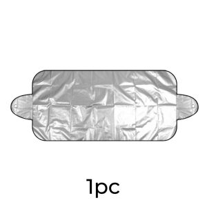 1/4pcs Foldable Windshield Protector All-Season Car Sun Visor Snow Cover SUV Hail Proof Shield Against Winter Heavy Snow Tools