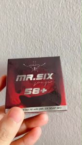 สบู่ MR.SIX  มิสเตอร์ชิก ผลิตภัณฑ์ล้างจุดซ่อนเร้น สำหรับผู้ชาย ลดกลิ่นอับชื้น 1 ก้อน ขนาด 30 กรัม