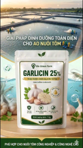 Gói 1Kg Garlicin Tỏi Chứa Allicin Giúp Khỏe Ruột Ngừa Viêm Ruột Cho Vật Nuôi