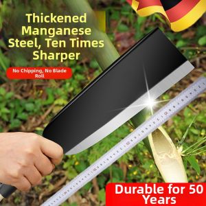 WEVOLA | High Manganese Steel Hand Forged Outdoor Chopping Knife