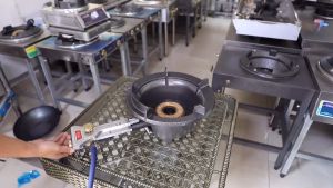 【Mideca】 Industrial High Pressure Burner Gas Stove Heavy Duty Burner Gas Stove Industrial Stove Commercial Burner Heavy Duty Stove For Restaurant