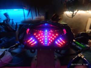 lampu stoplamps running 10 mode honda Honda Vario Led Old  125/150