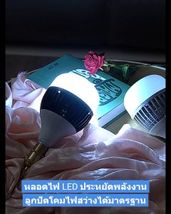 หลอดไฟ LED 220v หลอดไฟ E27 กลม ใช้สำหรับตลาด บ้าน โรงงาน ร้าน ไฟตุ้มหลอดใหญ่ 50W80W100W150W ประหยัดพลังงาน แสงสีขาว6500k ขายดี