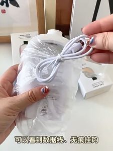 Automatic Aroma diffuser for home USB Rechargeable air freshening spray machine 4-Modes Hang on the wall