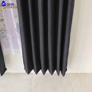 Gorden Blackout Polos Import Ori Mewah Tebal Motif Serat Doff Depan Belakang
