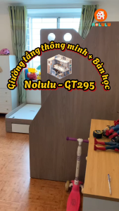 Giường Tầng Thông Minh Kết Hợp Bàn Học GT295