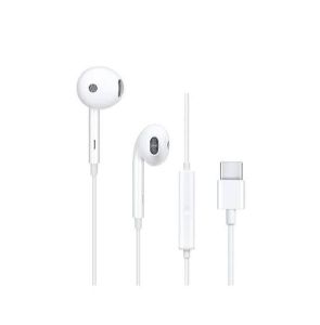 • หูฟังแบบสาย • Oppo Half Earphone Type C 3.5mm สีขาว