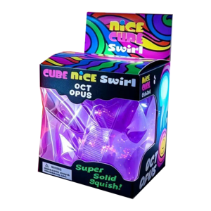 Hot Toys | 2026 Stress Ball noctilucent Jellyfish & Cube Squish Toy Soft Jelly Squeeze Stress Relief Fidget Toy Sensory for Kids & Adults