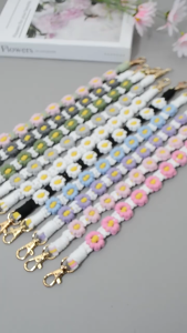 Strap tumbler minum Gantungan botol tumbler Tali katun tenun tangan Holder Desain Unik