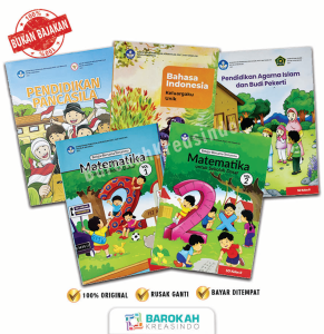 Buku Paket Kelas 2 SD Merdeka Bahasa Indonesia Matematika PKN Agama Islam Pancasila Lengkap