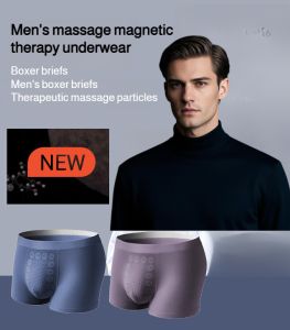 Mens massage magnetic therapy underwear⚡ Vitality mens underwear⚡ Boxer briefs Mens boxer briefs