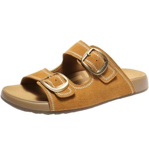 Belle | Leather Loafers Slippers