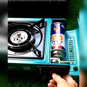 Ditukoni KOMPOR PORTEBLE MURAH Kompor Gas Portabel 2 in 1 Gas LPG / SNI MYVO/VEGAS  GAS KALENG