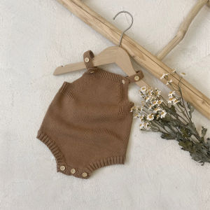 Ins Style Baby Knit Romper Cotton