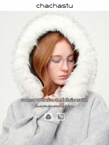 CHACHASTU | Áo Khoác Nữ Lông Cừu 100% Len Đôi Bảo Vệ