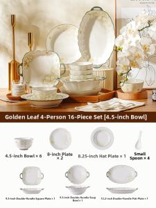 High-end Breakfast Ceramic Plate Set
