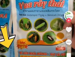 Vua rầy Thái - sạch các loại rầy chống lột xác ung trứng