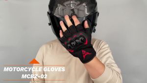 Găng Tay Xe Máy Mùa Hè Dành Cho Nam MOTOCENTRIC Nửa Ngón Thoáng Khí Chống Ngã Bảo Vệ Lòng Bàn Tay Dùng Cho Người Đi Xe Máy ATV MTB Đạp Xe