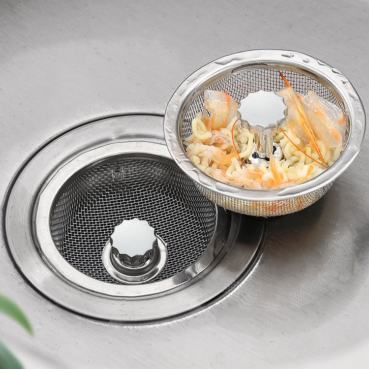 Lưới Inox Lọc Rác Lưới Lọc Rác Bồn Rửa Chống Tắc Nghẽn