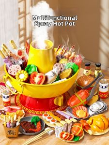 XIDIQI | Cooking & Grilling Pretend Play Kitchen Toy Set