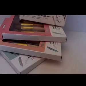 ALAT RIAS MAKE UP LENGKAP KUAS MAKE UP SET ISI 7Pcs - KEMASAN BOX - HIGH QUALITY BRUS SET LENGKAP