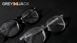 Grey Jack Kacamata Antiradiasi Blueray Model Kotak Stylish Ringan TR+Metal Bisa Minus Fashion Pria Wanita Fashionable 1232