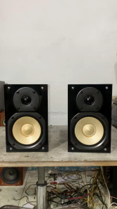 Bán Cặp Loa Booksheolf Onkyo D - N8 (loa ko lưới) đẹp keng hát tốt Hàng bãi nhật