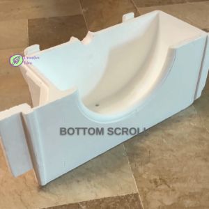 Top and Bottom Scroll Volute Shell Window Aircon parts for Carrier Condura & Kelvinator 1HP Top Discharge Window Aircon