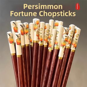 Anti-slip Mildew-resistant Antibacterial Heat-resistant Wooden Chopsticks