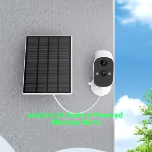 Wireless Battery Camera 3MP WiFi Security Camera Solar Powered Home Surveillance Protection Human Detection Two Way Audio