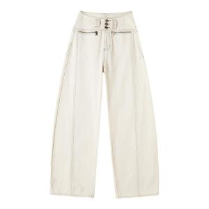 La Chapelle | Quần Jeans Ống Rộng Đùi Cao