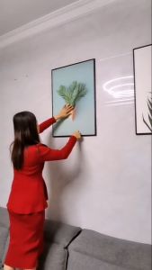 Tranh treo tường canvas khung gỗ 3 bức phong cách hiện đại Bắc Âu tranh decor trang trí phòng khách phòng ngủ spa 285