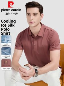 Pierre Cardin | Mens Polo Shirt Short Sleeve Business Cool Ice Silk