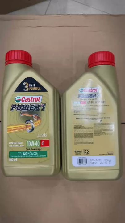 DẦU NHỚT CASTROL XE SỐ 10W40