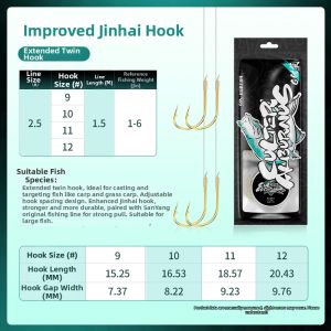 NAIFUNA | Modified Carp Fishing Hooks