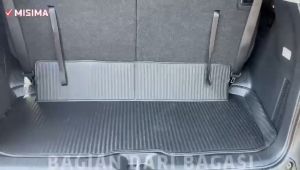 Karpet Bagasi Mobil Toyota Innova Zenix 2023 Motif Carbon EVA Material Karpet 5D
